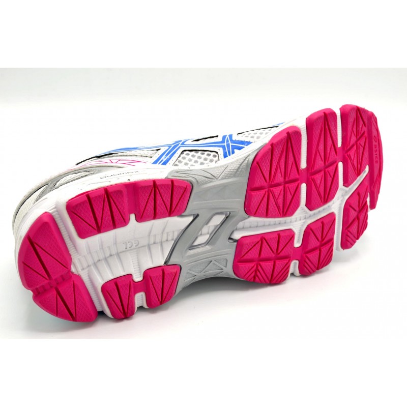 Asics Gt-1000 gs white powder pink - Zapatilla de running