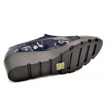 Popcorn 2073G Marino - Zapato de cuña