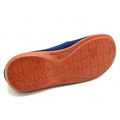 Muro 299 marino - Zapatilla kung fu de lona