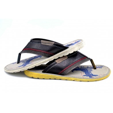 ASP 6554 Negra (T) - Chancla para hombre