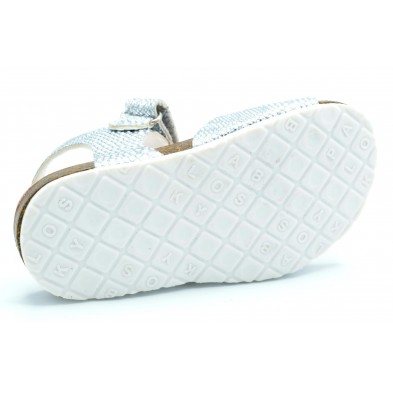 Pablosky 483800 Champion blanco - Sandalia bio para niña