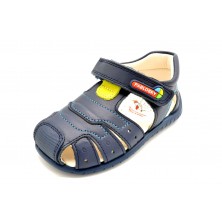 Pablosky 091122 Blue Jeans - Sandalia de piel