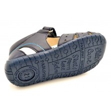 Pablosky 091122 Blue Jeans - Sandalia de piel