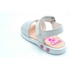 Pablosky 096602 Off white - Sandalia abierta de piel