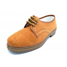 Canos 052 - Zapato de piel serraje para trabajo