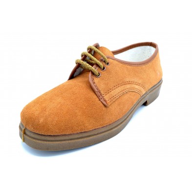 Canos 052 - Zapato de piel serraje para trabajo