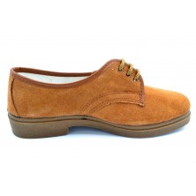 Canos 052 - Zapato de piel serraje para trabajo