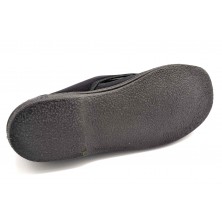 Isasa 312 Velunil negro | Zapatilla de lona con cordones