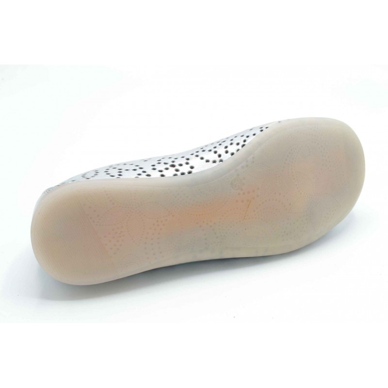 Paola by Pablosky 806458 Plata | Bailarina de piel