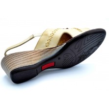Dingo by Fluchos 6143 Hielo | Sandalia de piel