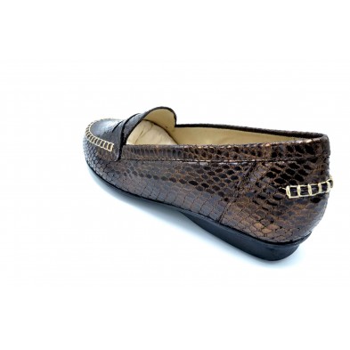 Drucker Calzapedic 23804 | Mocasín de piel | Plantilla extraíble