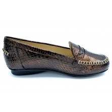 Drucker Calzapedic 23804 | Mocasín de piel | Plantilla extraíble