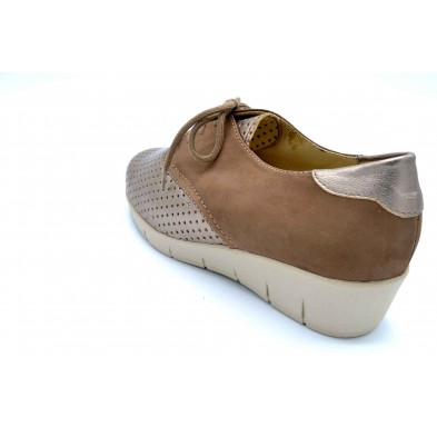 Drucker Calzapedic 24606 | Zapato de piel horma ancha | Plantilla extraíble