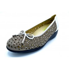 Drucker Calzapedic 25107 | Bailarina de piel | Plantilla extraíble