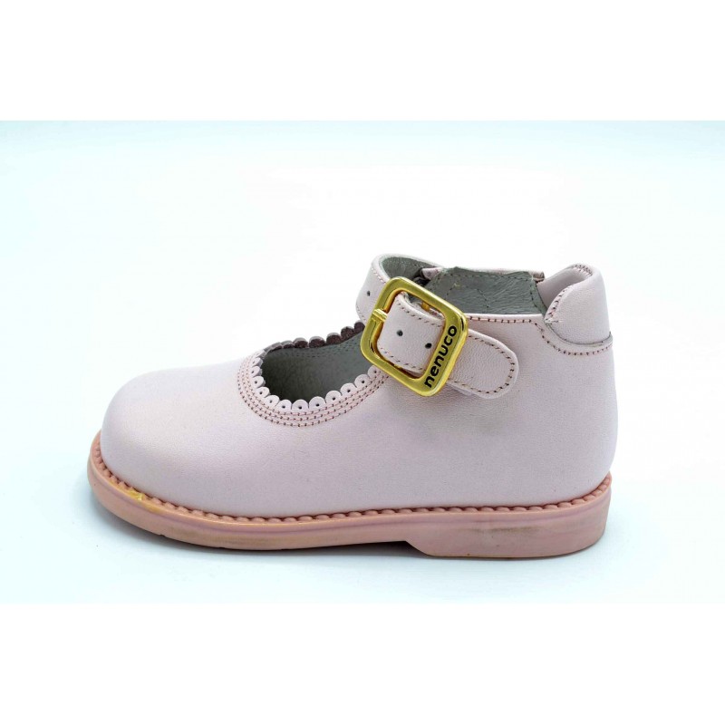 Nenuco 1082 Rosa | Zapato de piel para niña