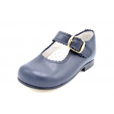 Nenuco 2002 Azul | Mercedita de piel para niña