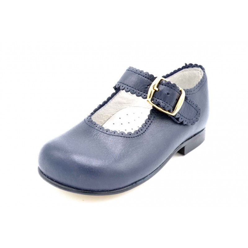 Nenuco 2002 Azul | Mercedita de piel para niña