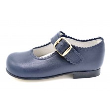 Nenuco 2002 Azul | Mercedita de piel para niña