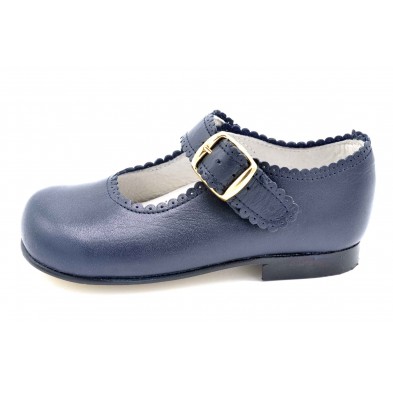 Nenuco 2002 Azul | Mercedita de piel para niña