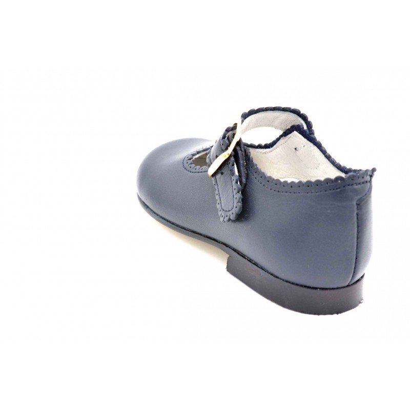 Nenuco 2002 Azul | Mercedita de piel para niña