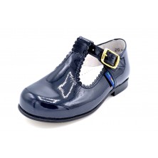 Nenuco 2018 Charol azul | Zapato de piel unisex