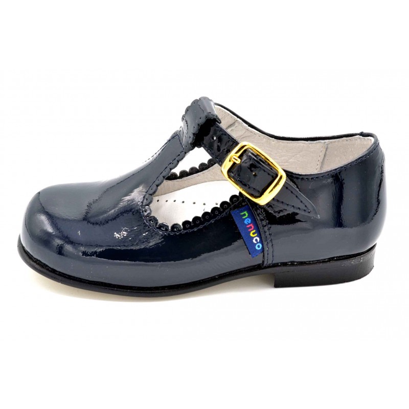 Nenuco 2018 Charol azul | Zapato de piel unisex