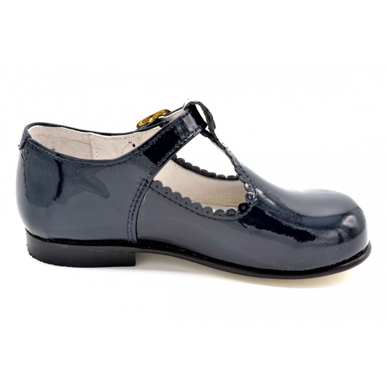 Nenuco 2018 Charol azul | Zapato de piel unisex