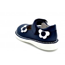 Nenuco 4287 Azul | Mercedita de piel para niña