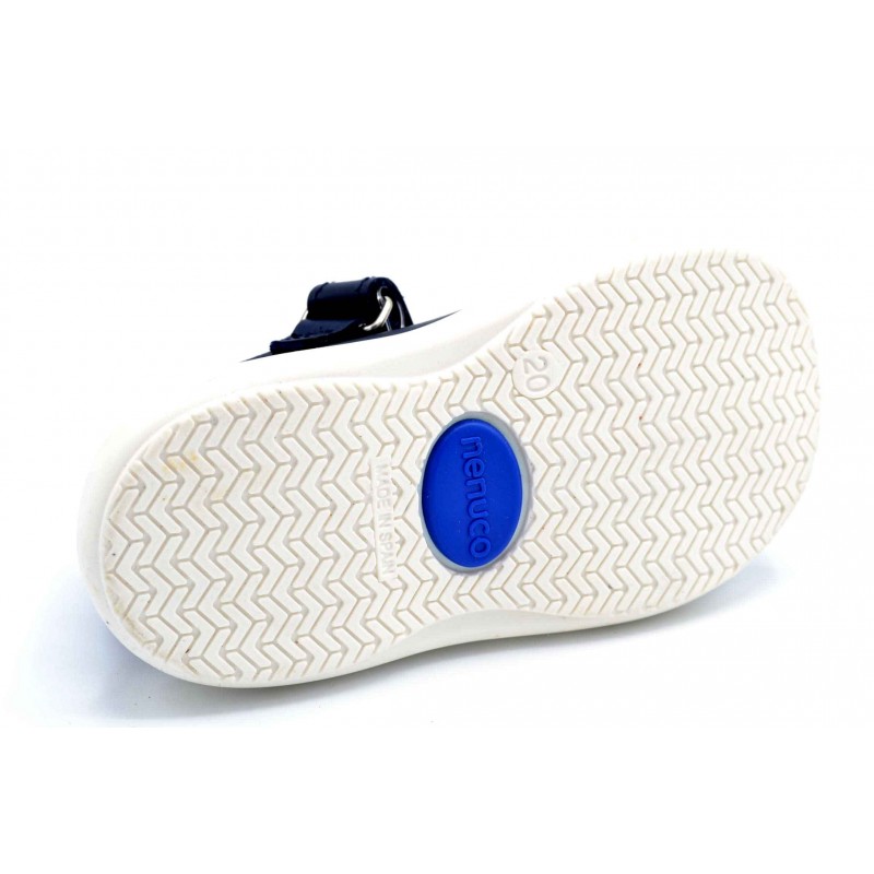 Nenuco 4287 Azul | Mercedita de piel para niña