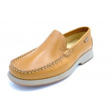 Fluchos 3471 Camel | Mocasín de piel para mujer
