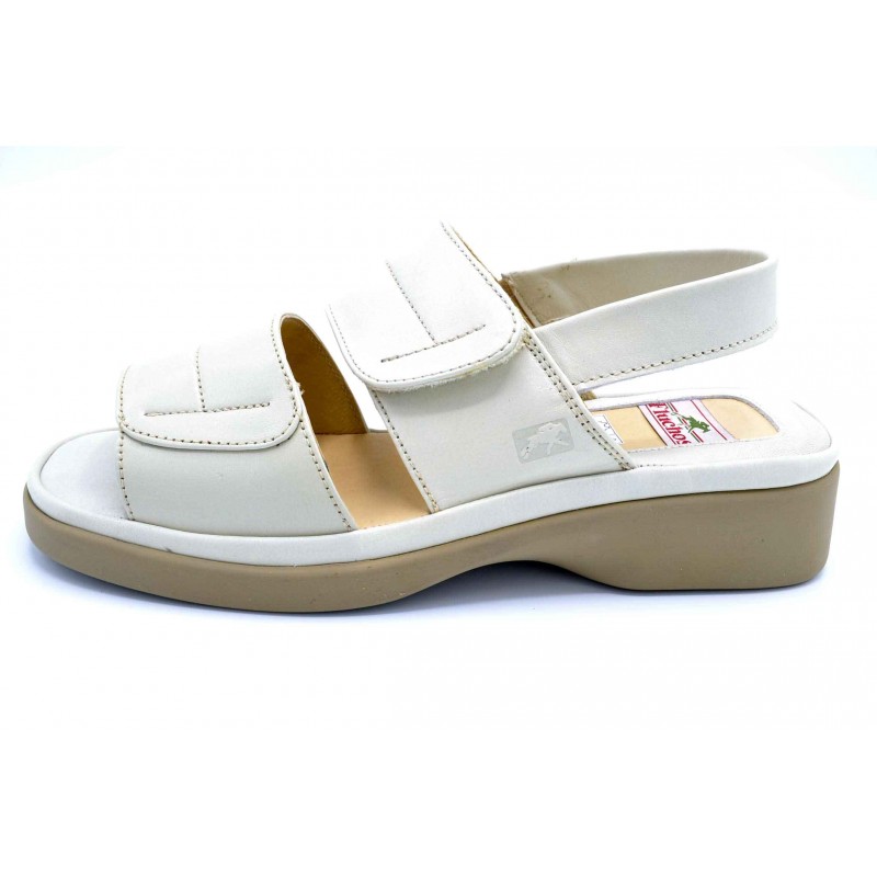 Fluchos 3488 Hielo | Sandalia de piel