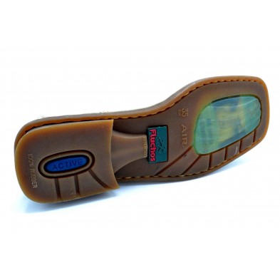 Fluchos 3602 Salinas | Mocasín de piel para mujer