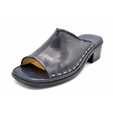 Fluchos 3870 Negro | Sandalia de piel con tacón Fluchos 3870 Negro | Sandalia de piel con tacón