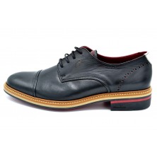 Fluchos Marlon F1128 Negro | Zapato de piel con cordones