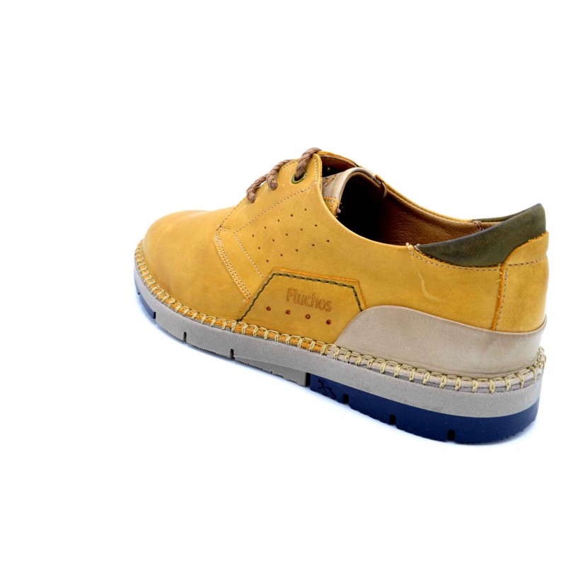 Fluchos Thomas F1164 Timber | Blucher de piel ultraligero