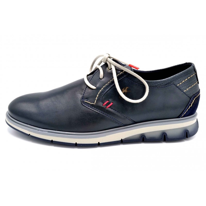 Fluchos Kemp F0776 Marino | Zapato de piel con cordones