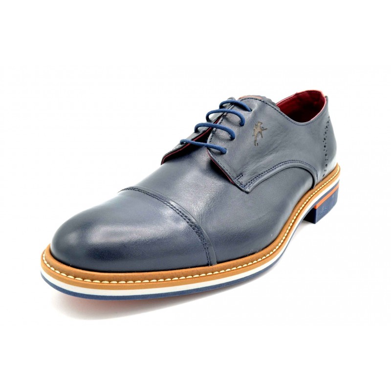 Fluchos Marlon F1128 Oceano Zapato de piel para vestir