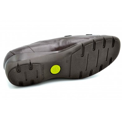 Drucker Calzapedic 24154 | Blucher de piel con velcro | Ancho especial