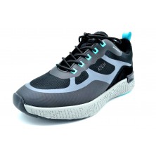 Fluchos Atom F1391 Blue Waterproof | Zapatilla urbana impermeable | Hecha en España